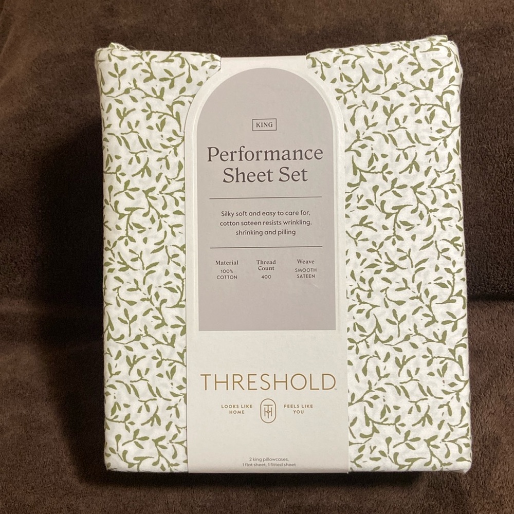 Threshold King Sheet Set